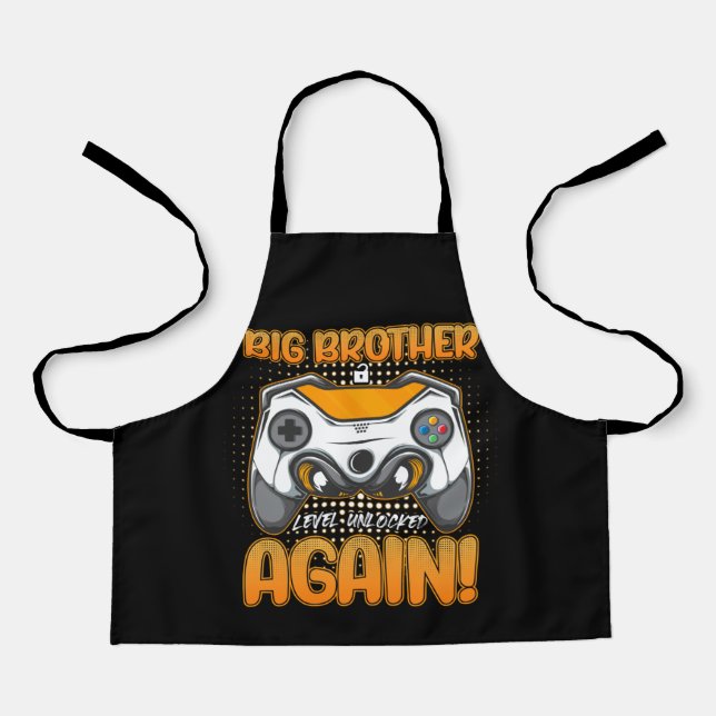 Tablier Big Brother Niveau déverrouillé de nouveau Garçons (Recto)