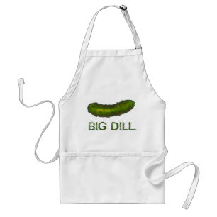 Tablier Big Dill (Deal) Crunchy Green Kosher Picker Foodie