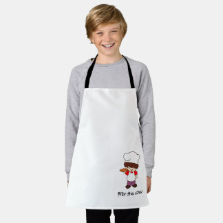 Tablier Billy le Chef pour enfant avec impression 