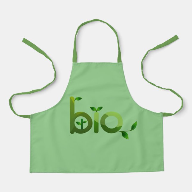 Tablier bio-écologique-plante-éco (Recto)