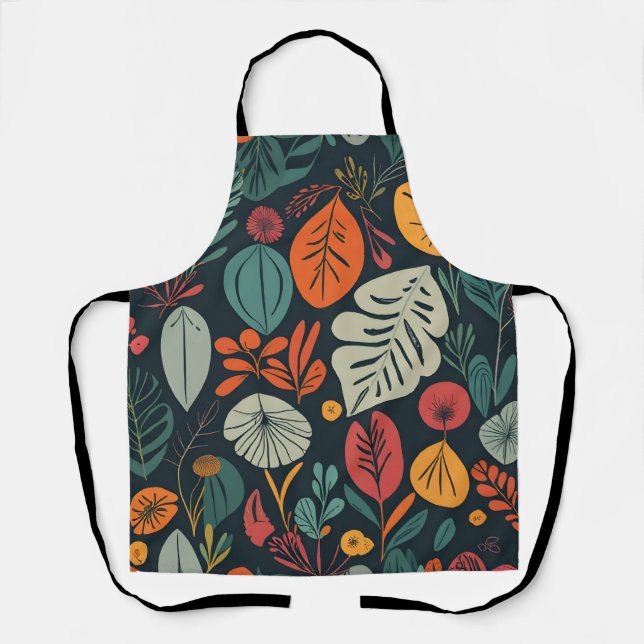 Tablier bio vibre - Décor Artistique (Recto)