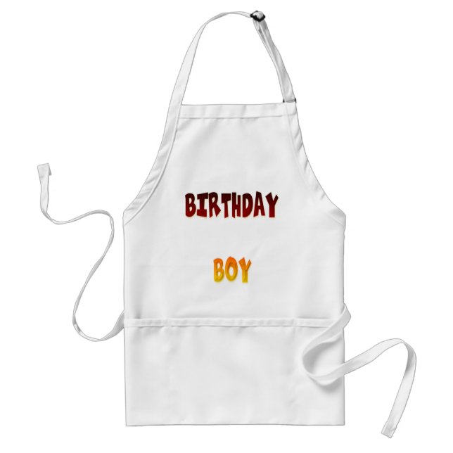 Tablier Birthday Boy (Devant)