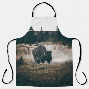 Tablier BISON Brown SUR LE CHAMP GRASS BROWN PENDANT LA JO