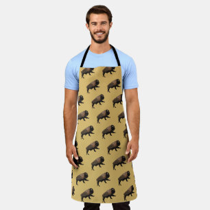 Tablier Bison galopant