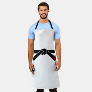 Tablier Black Belt, arts martiaux