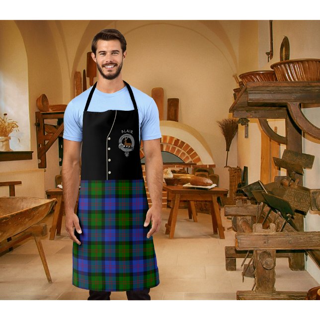 Tablier Blair Clan Badge & Tartan Kilt (Créateur téléchargé)
