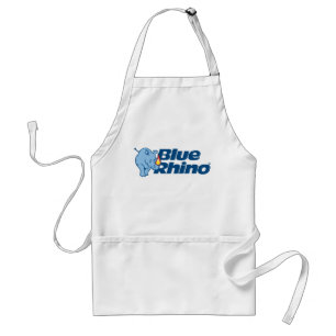 Tablier Blanc du Rhin bleu