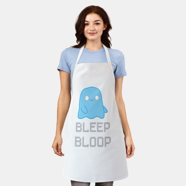 TABLIER BLEEP BLOOP (Porté)