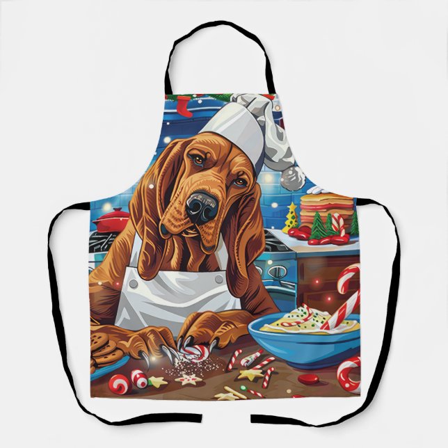 Tablier Bloodhound Holiday Baking : Noël festif (Recto)