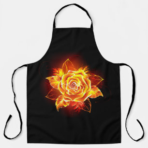 Tablier Blooming Fire Rose