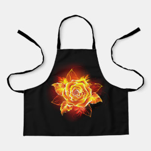 Tablier Blooming Fire Rose