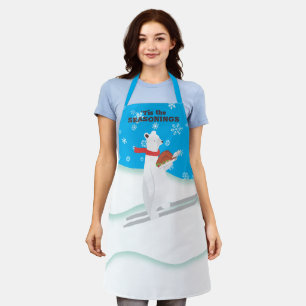 Tablier Boeuf polaire dinde vacances Noël cuisine cuisson