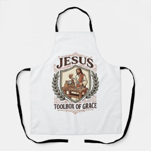 Tablier Boîte à outils de grâce de Jésus Boîte à outils de