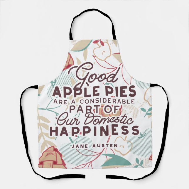 Tablier Bon devis Apple Pies (Recto)