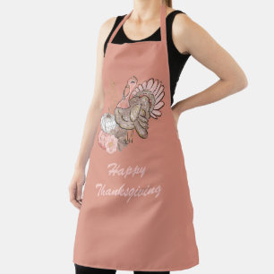 Tablier Bon thanksgiving Turquie Apron