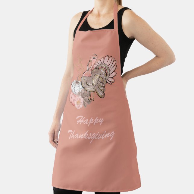 Tablier Bon thanksgiving Turquie Apron (Insitu)
