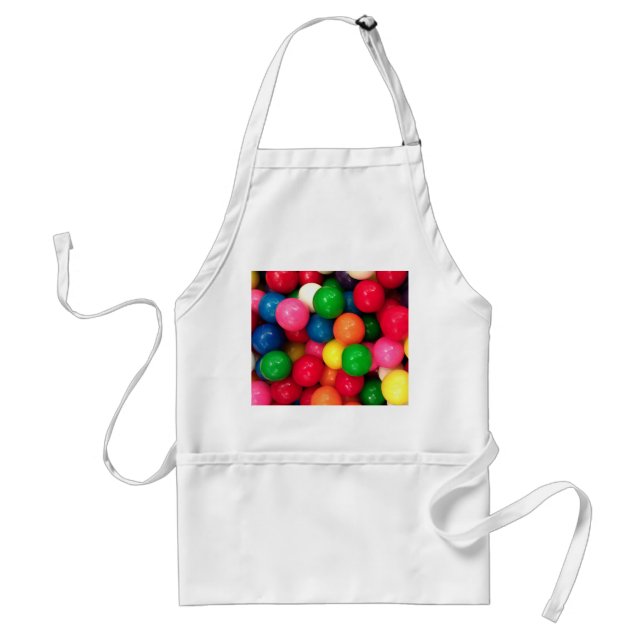 Tablier Bonbon à bille de gomme colorée (Devant)