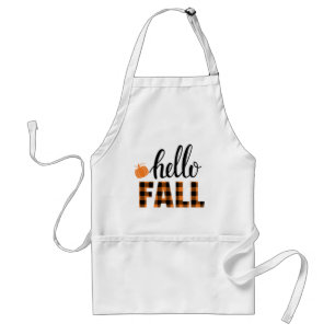 Tablier Bonjour automne