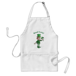 Tablier Bonne chance de la part du lutin