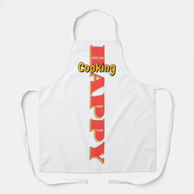 Tablier Bonne Cuisine Chef blanc (Recto)
