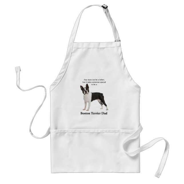 Tablier Boston Terrier Dad Apron (Devant)