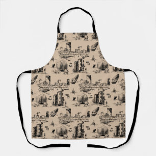 Tablier Boston Toile Apron