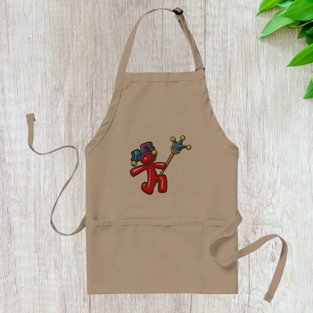 Tablier Bouffon Rouge (Créateur téléchargé)