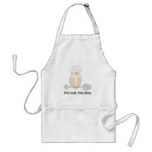 Boulanger ou chef Chouette mignon