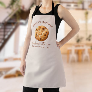 Tablier Boulangerie Chocolat Chip Cookie Aquarelle Boulang