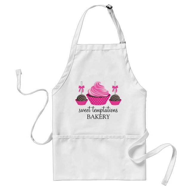 Tablier Boulangerie de gâteaux et de gâteaux personnalisés (Devant)