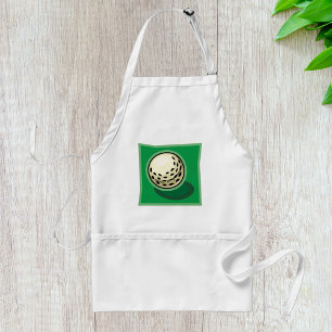 Tablier Boule De Golf Sur Green