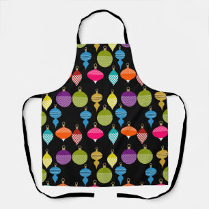 Tablier Boule décorative de Noël rétro