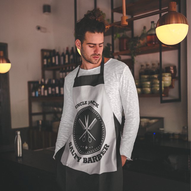 Tablier Boutique de coiffure sur mesure (Créateur téléchargé)