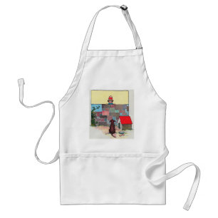 Tablier Bow-wow ! À qui es-tu chien ? Nursery Rhyme