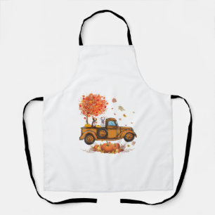 Tablier Boxer Camion Citrouille Autumn Leaf L'action de gr