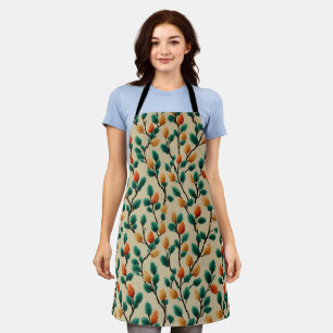 Tablier Branches colorées en Pinecone d'hiver