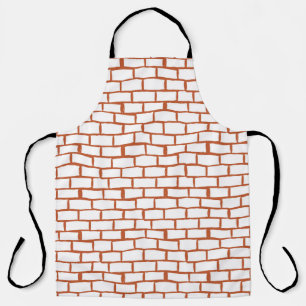 Tablier Brick vintage : Détail Arrière - plan texturé.