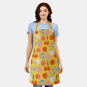 Tablier Bright Coloré Motif Fruit Berry