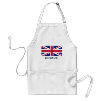 Tablier britannique de chef de chef de papa