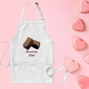 Tablier Brownie Diet Humour Chocolat Lover's Baking
