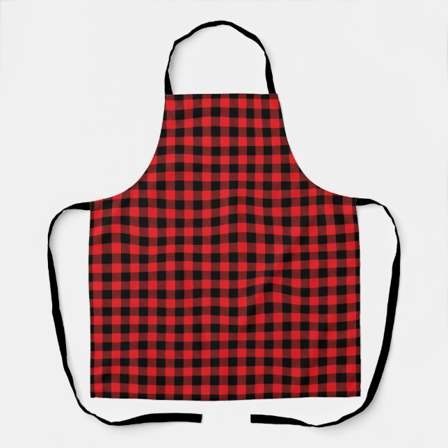 Tablier Buffalo Plaid Apron (Recto)