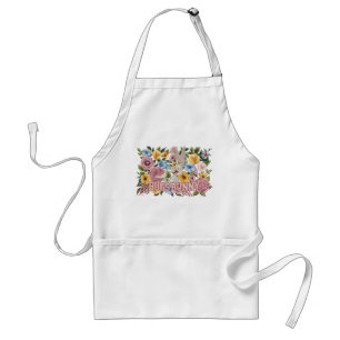 Tablier BUGS BUNNY™ Broderie Florale Graphique