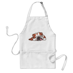 Tablier Buldog endormi