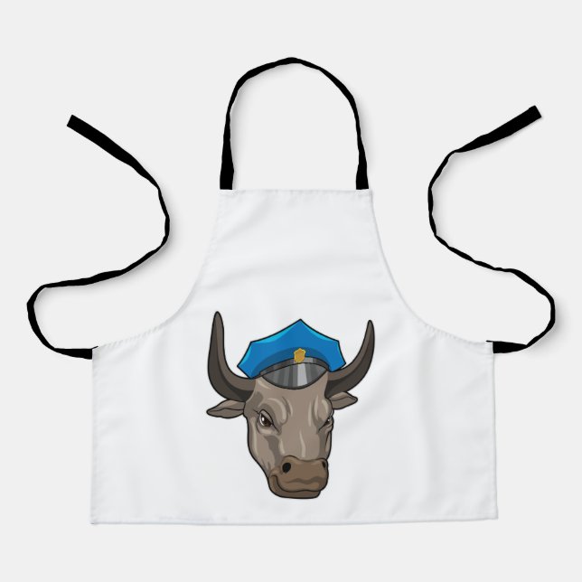 Tablier Bull agent de police Police (Recto)
