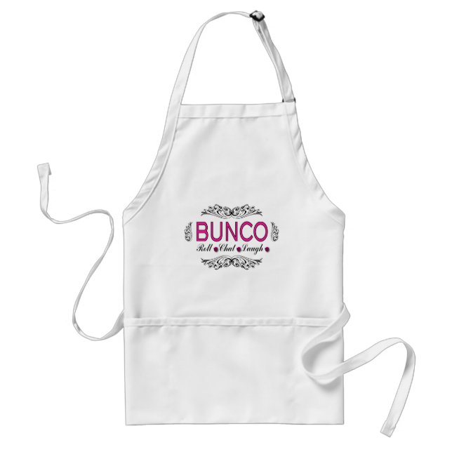 Tablier Bunco, petit pain, conversation, rire dans le (Devant)