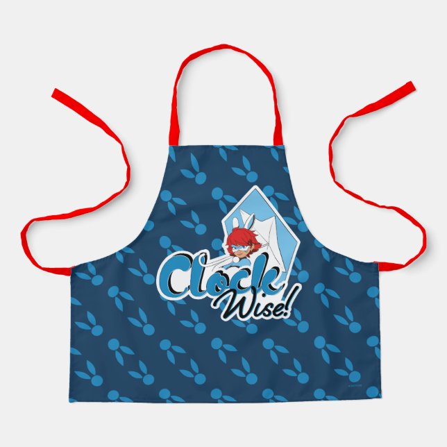 Tablier Bunnyx | Clock Wise ! (Recto)