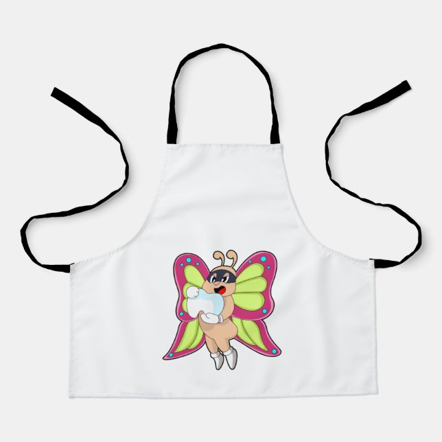 Tablier Butterfly Dentist Teeth (Recto)