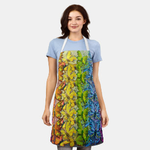 Tablier Butterfly Rainbow