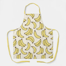 Cabane Banane Jaune Cuisine Tropicale Rétro