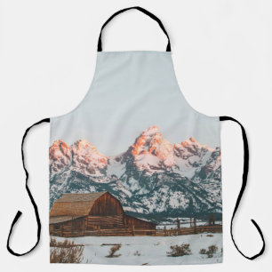 Tablier Cabine matinal Sunrise au Grand Teton National Par